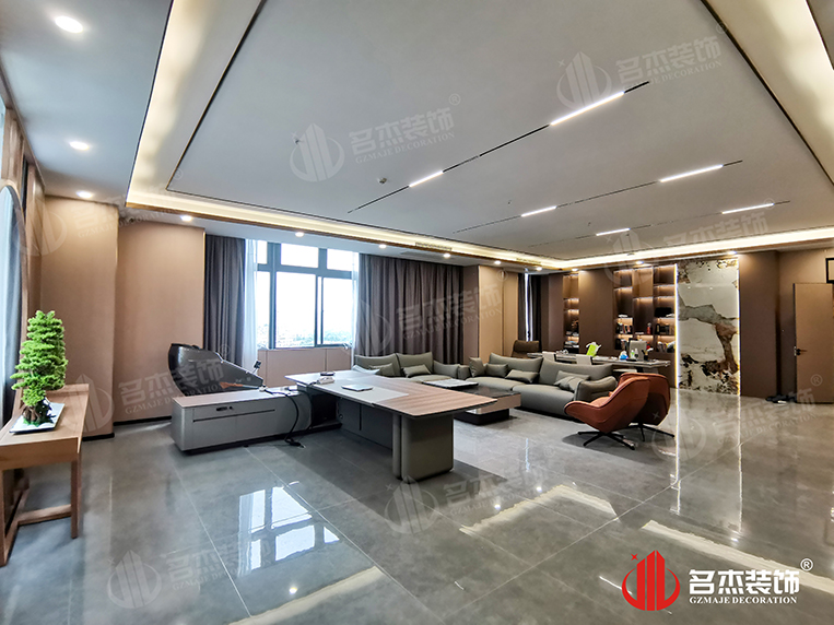 总经理室装修效果实景图