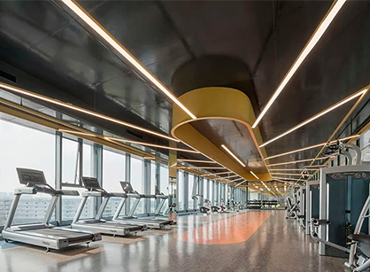 以应路而生为设计灵感的办公室装修设计空间如何打造——华天科技