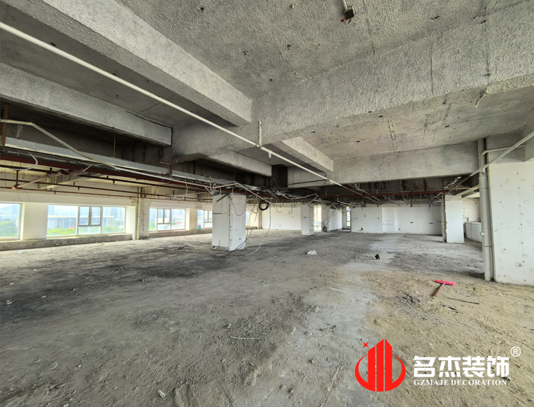 办公室装修现场